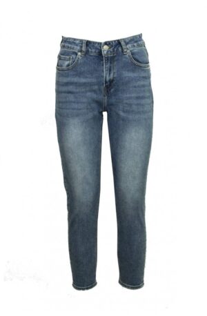 τζιν παντελόνι αστραγάλου ψηλόμεσο